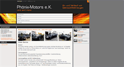 Desktop Screenshot of phoenix-motors.com